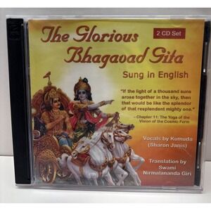 KUMUDA The Glorious Bhagavad Gita 2 Cd Set Sung In English Spiritual Happiness
